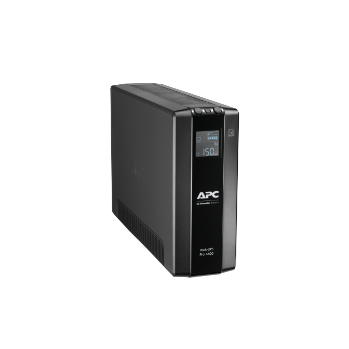 APC BR1600MI SAI Línea Interactiva 1.6kVA/960W con 8 Salidas AC - Sistema Alimentación Ininterrumpida Torre Negro 6