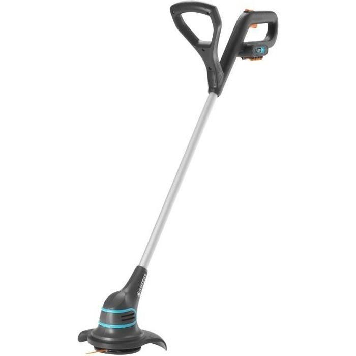 Gardena SmallCut Li-14 / 23R Recortadora de Hilo a Batería Li-Ion 14.4V 2.0Ah, 23cm Corte, Cuchillas RotorCut, 1.7kg Gardena SmallCut Li-14 / 23R Recortadora de Hilo a Batería Li-Ion 14.4V 2.0Ah, 23cm Corte, Cuchillas RotorCut, 1.7kg