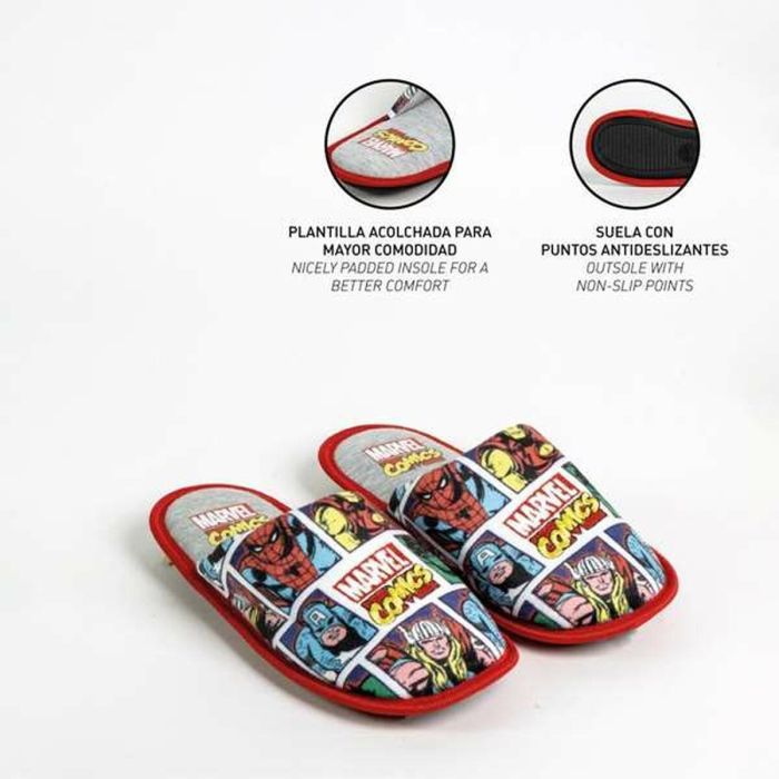 Zapatillas de Estar por Casa Marvel Multicolor 36-37 1 Zapatillas de Estar por Casa Marvel Multicolor 36-37 1