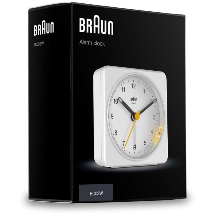 Braun BC 03 W Quarzwecker analog wei 5 Braun BC 03 W Quarzwecker analog wei 5