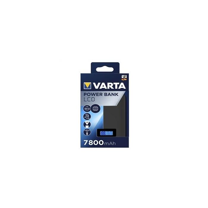 Varta 57970101111 Batería Portátil 7800 mAh con Indicador de Carga, Pantalla LCD Varta 57970101111 Batería Portátil 7800 mAh con Indicador de Carga, Pantalla LCD