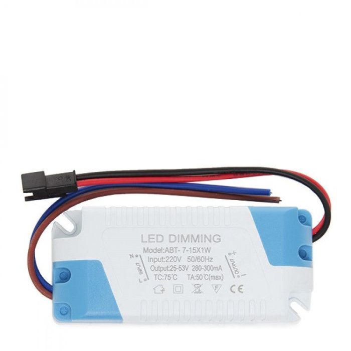 Driver Dimable Foco Downlight  LED 12W 1