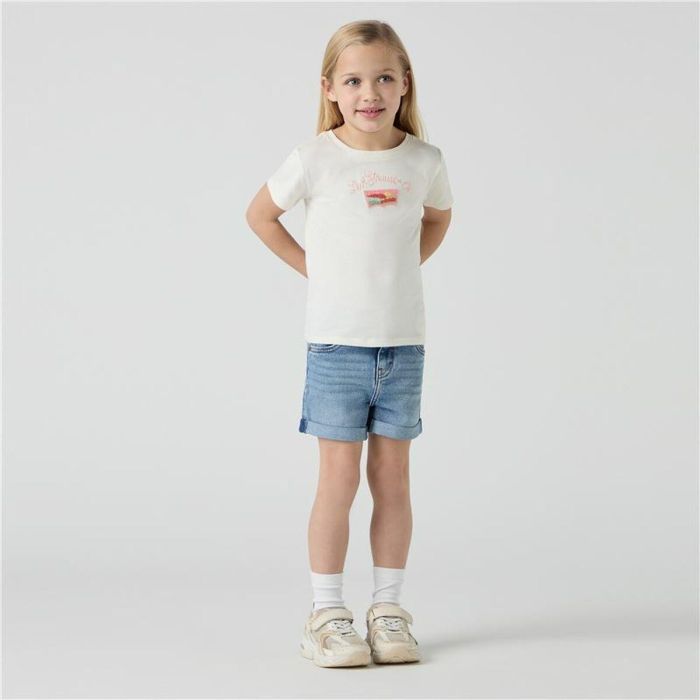 Pantalones Vaqueros Levi's Lvg Girlfriend Flower Child Azul 6