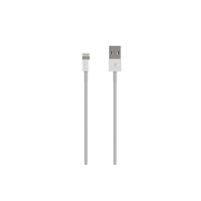 AISENS Cable LIGHTNING a USB 2.0, LIGHTNING/M-USB A/M, blanco, 0.5m 1 AISENS Cable LIGHTNING a USB 2.0, LIGHTNING/M-USB A/M, blanco, 0.5m 1
