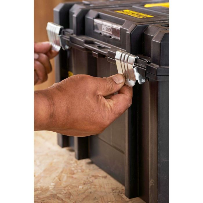 Caja de Herramientas Stanley Metal Polipropileno Plástico 1 Compartimento 9 Caja de Herramientas Stanley Metal Polipropileno Plástico 1 Compartimento 9