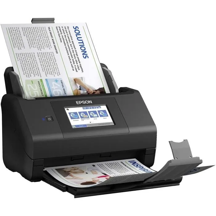 EPSON Escaner WorkForce ES-580W inalámbrico con alim. aut. 2