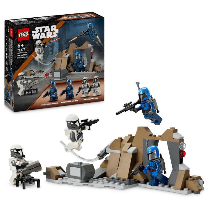 Lego Star Wars 75373 Pack Emboscada En Mandalore, Juguete Construible Para Niños +6 Años Con Minifiguras 4