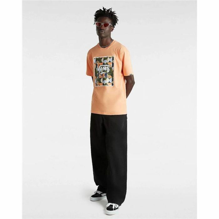 Camiseta de Manga Corta Hombre Vans VN0A5E7YD051 Naranja 2