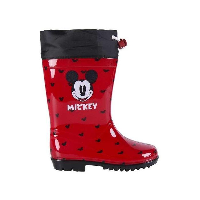 Botas de Agua Infantiles Mickey Mouse Rojo 28 4