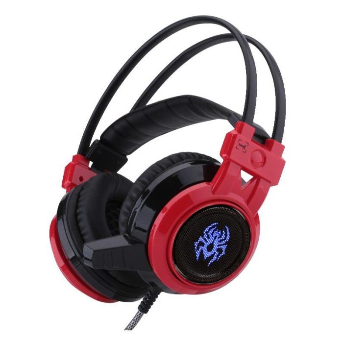 SAMI Gaming Play Auricular con Luz LED y Vibración para Juegos