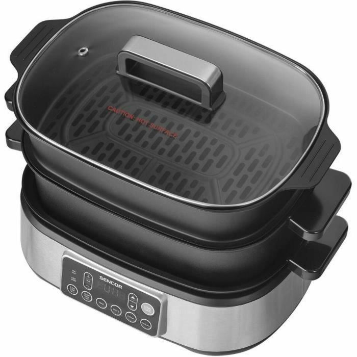 Olla de cocción lenta y grill multifunción - SENCOR - SPR 6300BK - 6 L - Negro 2