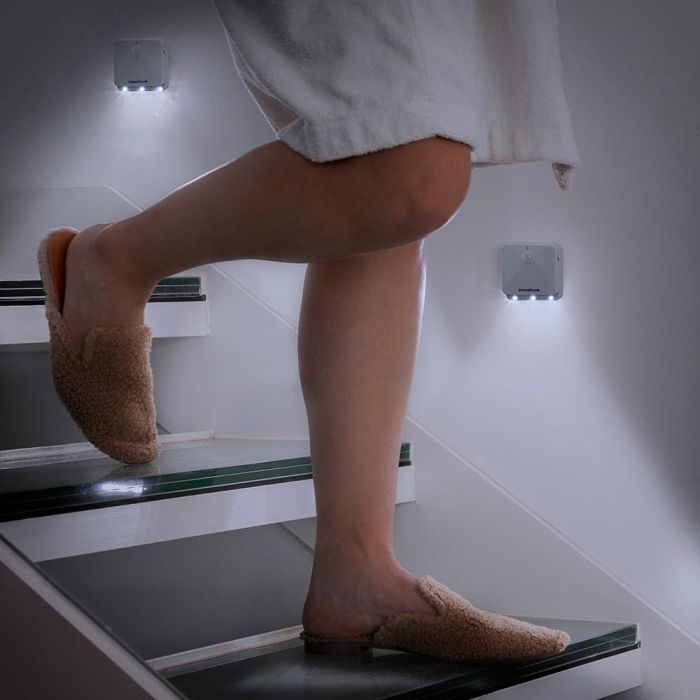 Luz LED con Sensor de Movimiento Lumtoo InnovaGoods 2 Unidades 5 Luz LED con Sensor de Movimiento Lumtoo InnovaGoods 2 Unidades 5