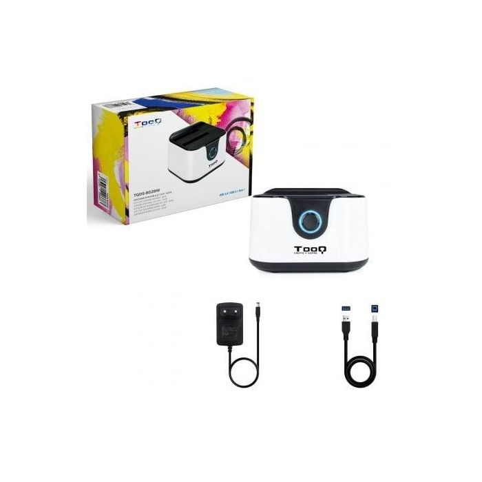 Docking Station para Discos Duros TooQ TQDS-802BW 4