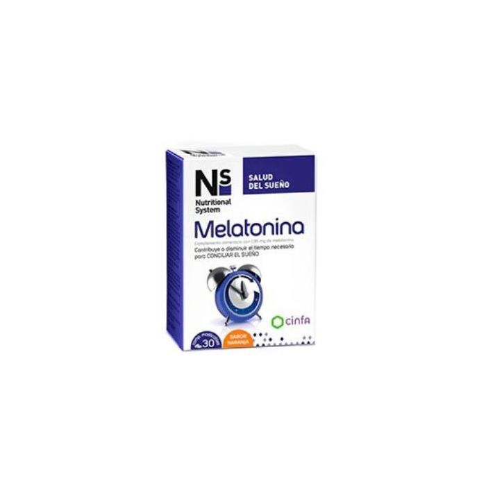 Ns Melatonina 1,95 Mg 30Comp Masticables Naranja