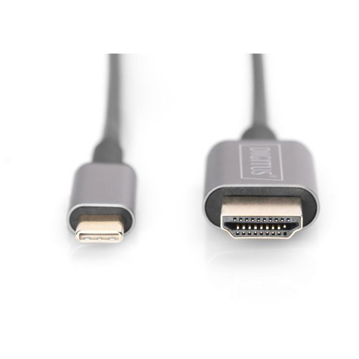 Digitus USB-C > HDMI (ST-ST) 1.8m Adapterkabel 4K UHD 30Hz Black 2 Digitus USB-C > HDMI (ST-ST) 1.8m Adapterkabel 4K UHD 30Hz Black 2