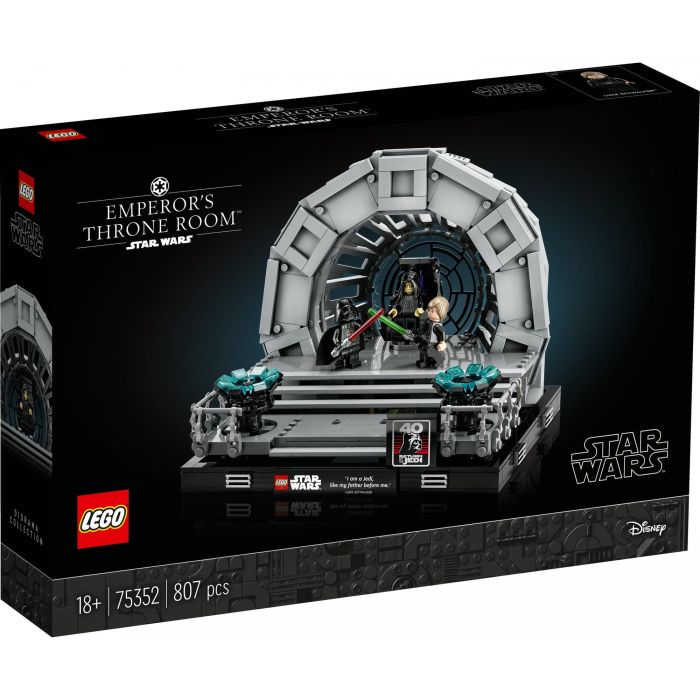 Lego Star Wars 75352 diorama del Emperor's Throne Hall, modelo con láser 9 Lego Star Wars 75352 diorama del Emperor's Throne Hall, modelo con láser 9