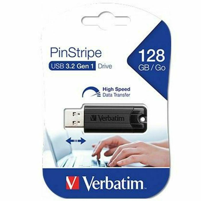 Memoria USB Verbatim 49319 Negro 128 GB 12 Memoria USB Verbatim 49319 Negro 128 GB 12
