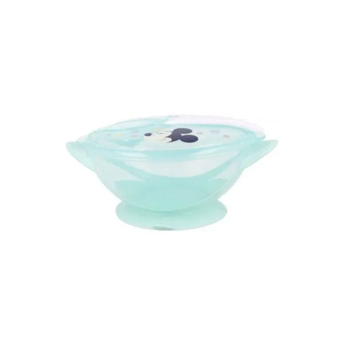 Thermobaby Bol Hermético con Ventosa y Cuchara Mickey +10 Meses 1 Thermobaby Bol Hermético con Ventosa y Cuchara Mickey +10 Meses 1