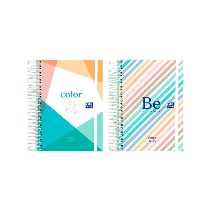Oxford Agenda Escolar Colorblock Espiral 8º Dp T-Extradura C-Surtidos 2024-2025 Castellano Oxford Agenda Escolar Colorblock Espiral 8º Dp T-Extradura C-Surtidos 2024-2025 Castellano