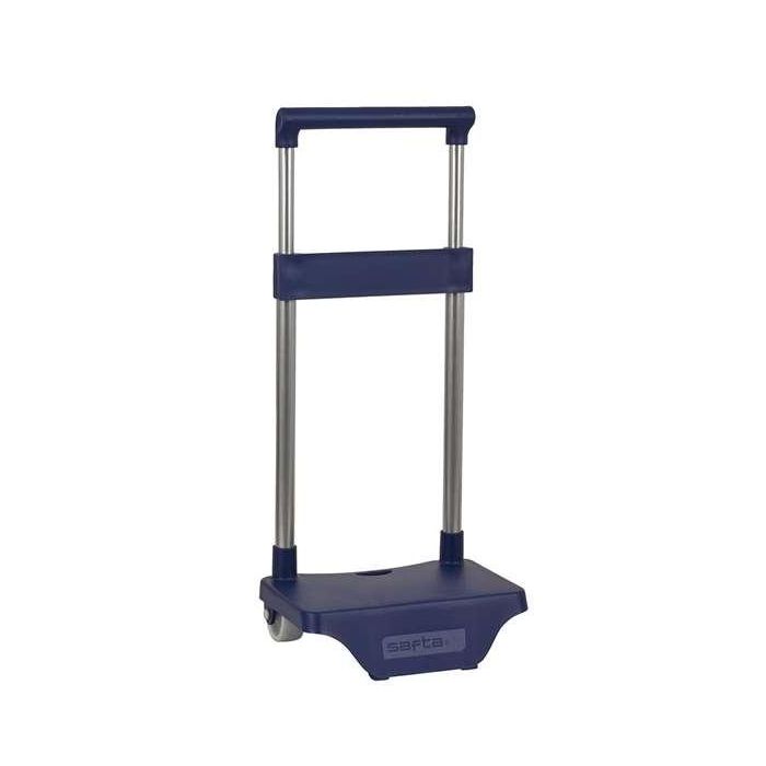 Safta Carro Portamochilas Azul Marino para Niños 3 Años con Ruedas - 67.50x22x17 cm 1 Safta Carro Portamochilas Azul Marino para Niños 3 Años con Ruedas - 67.50x22x17 cm 1
