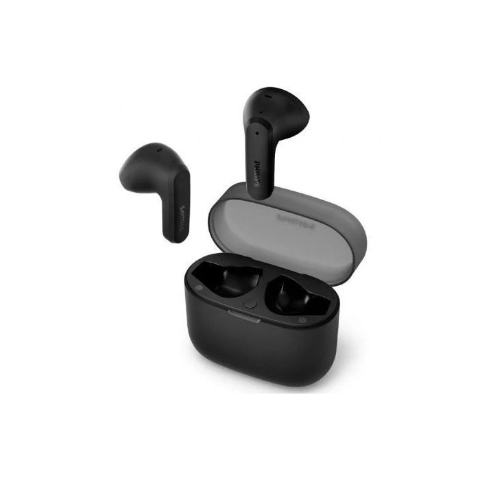 Philips TAT2139BK Auriculares Bluetooth Inalámbricos, Autonomía 7h, Negros, Estuche de Carga Compacto 0 Philips TAT2139BK Auriculares Bluetooth Inalámbricos, Autonomía 7h, Negros, Estuche de Carga Compacto 0