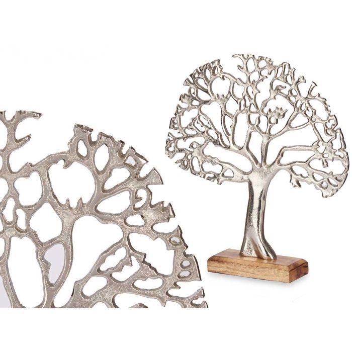 Árbol de la Vida Metal Plata Base Madera Giftdecor 31x33.5x6.5 cm (6 Unidades) Árbol de la Vida Metal Plata Base Madera Giftdecor 31x33.5x6.5 cm (6 Unidades)