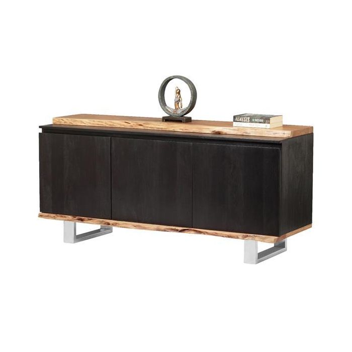 Buffet DKD Home Decor Negro Marron 42 x 72 x 160 cm