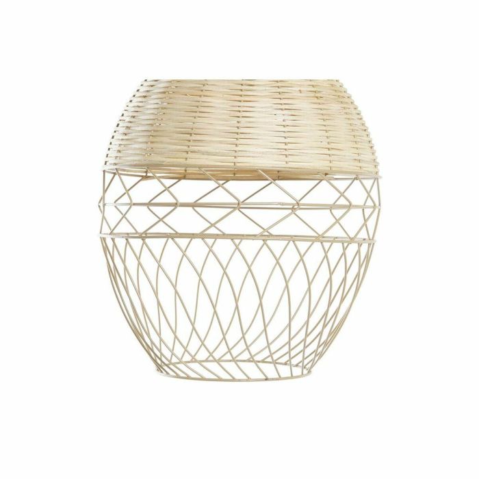 Lampara Techo Urban DKD Home Decor Marron Claro Blanco 30 x 38 x 30 cm 3