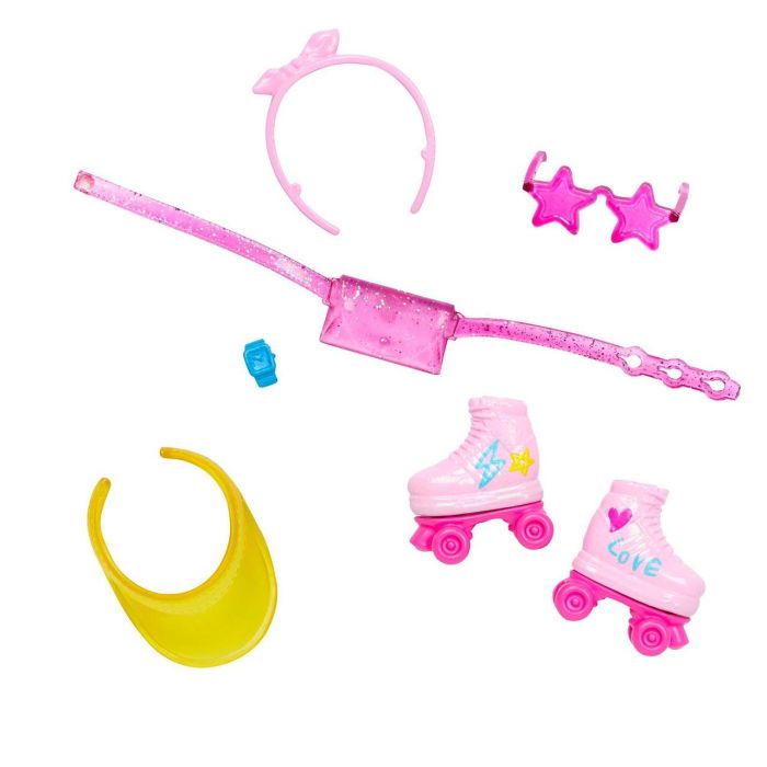 Muñeca Barbie Day Y Play Con Patines Hpl77 Mattel 4 Muñeca Barbie Day Y Play Con Patines Hpl77 Mattel 4