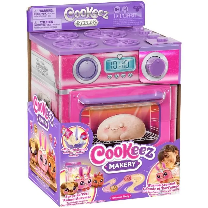 Cookeez Makery Horno Interactivo Pink Pastry Factory MOO1707954272386 Peluches Perfumados y Accesorios 3