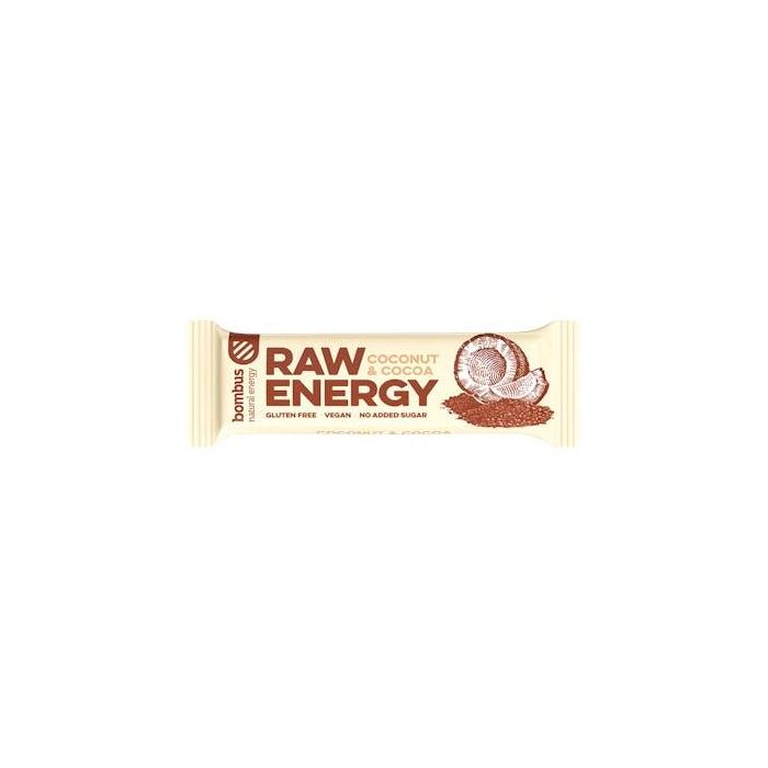 Bombus Raw Energy Coco-Cacao 20 Uds Bombus Raw Energy Coco-Cacao 20 Uds
