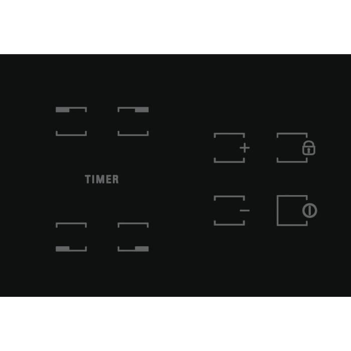 Hotpoint HR631C HOT8050147042830 - Placa Vitrocerámica 4 Fuegos 60 cm Negro 3 Hotpoint HR631C HOT8050147042830 - Placa Vitrocerámica 4 Fuegos 60 cm Negro 3