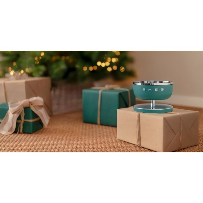 Smeg KSC01EGMWW Báscula de cocina electrónica, 5 kg, 1 g, Verde claro, Acero inoxidable, Aluminio, Plástico, Encimera 3