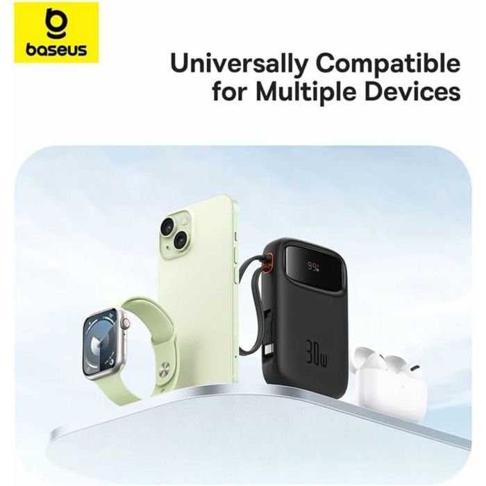 Powerbank Baseus P10055008113-00 Negro 10000 mAh 3