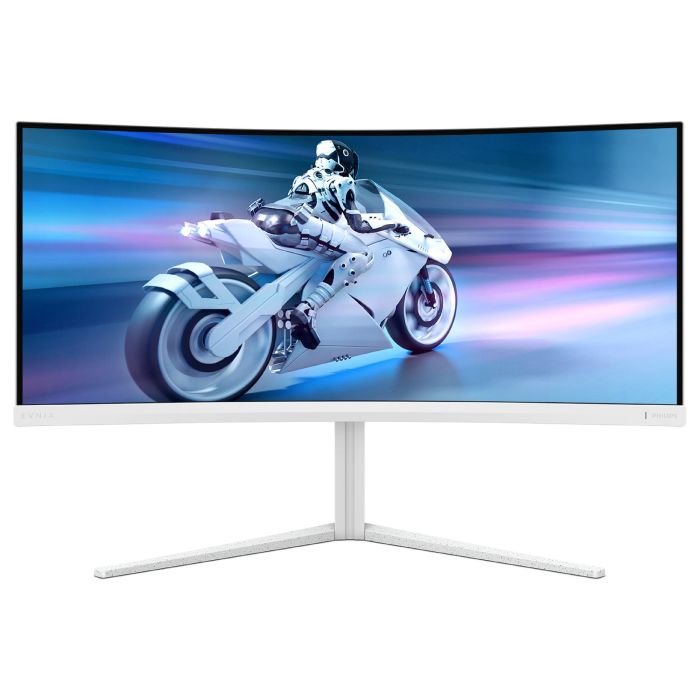 Philips Monitor Curvo 34M2C5501A 34 Pulgadas WQHD 1ms 180Hz VA 2xHDMI DP USB Blanco 5
