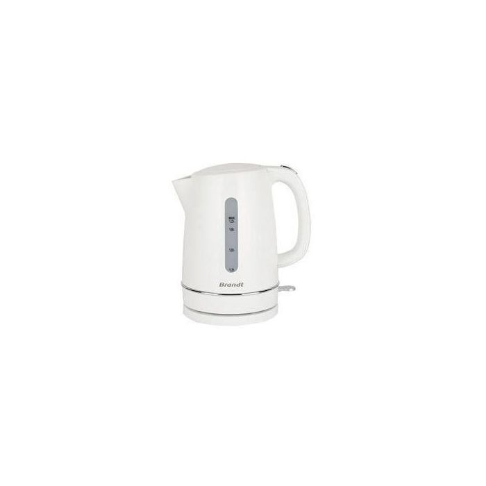 Hervidor - BRANDT - BO1702W - 1,7 L - Base 360° - Blanco Hervidor - BRANDT - BO1702W - 1,7 L - Base 360° - Blanco