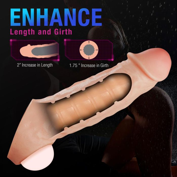 Funda para pene Blush Performance Plus Carne 4 Funda para pene Blush Performance Plus Carne 4