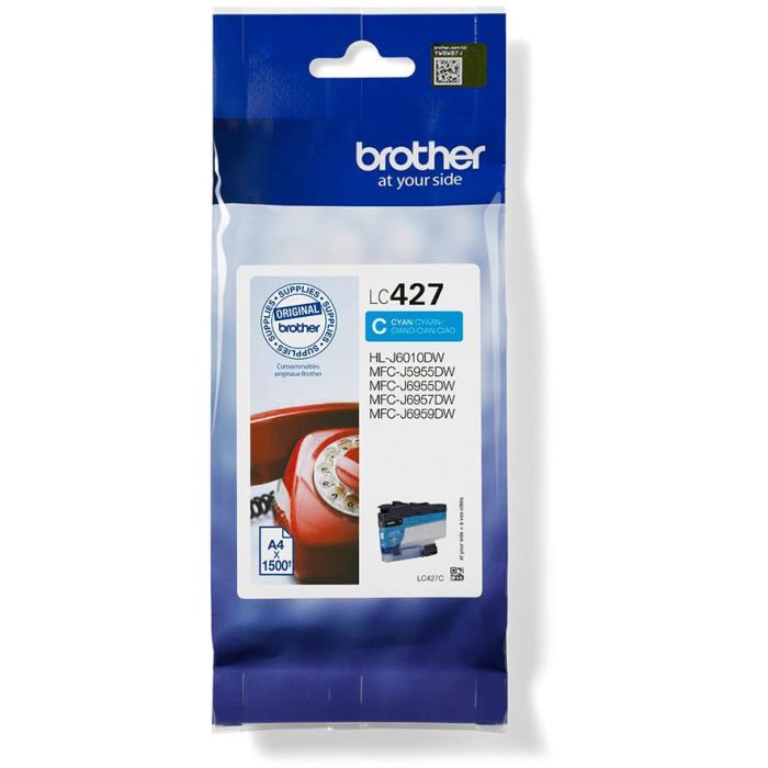 BROTHER cartucho de tinta cian para la mfcj5955dw y mfcj6955dw/LC427C 0 BROTHER cartucho de tinta cian para la mfcj5955dw y mfcj6955dw/LC427C 0