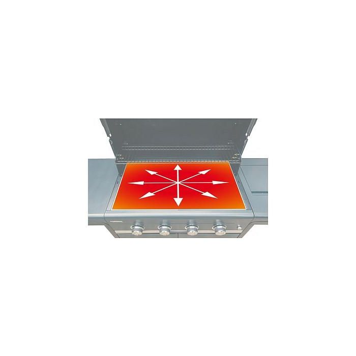 CAMPINGAZ Select 4 L Gasgrill Parrilla de Gas para Exterior, 4 Flammen, 1200 W, Sistema InstaClean, Negro