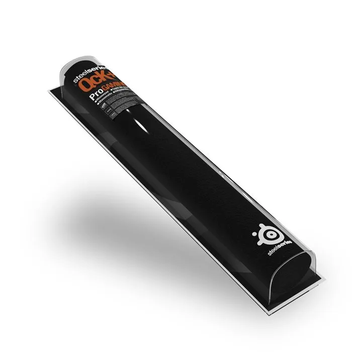 SteelSeries 63003 Alfombrilla para Ratón Negra para Juegos Microfibra 320 x 270 mm Bordes Rematados 1