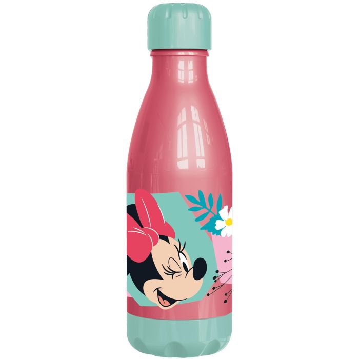 Disney CZ11269 Botella de Agua Minnie Mouse 560 mL, Plástico BPA Free con Tapón de Rosca para Niños Disney CZ11269 Botella de Agua Minnie Mouse 560 mL, Plástico BPA Free con Tapón de Rosca para Niños