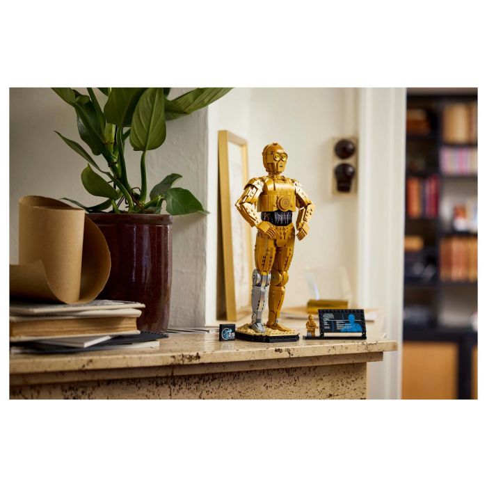 Lego Star Wars 75398 C-3PO Minifigura de Droide para Construir Kit de Modelo para Adultos