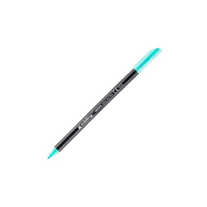 Edding Rotulador de Fibra Punta Fina 1 mm Menta Dulce Pastel para Escritura y Bocetos (10 Unidades) - Tinta Base Agua (10 Unidades)