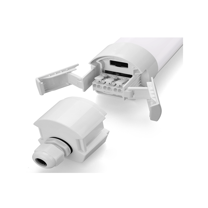 Regleta LED Enlazable 50W 6000Lm 1500Cm IP65 CCT 3000-6500K 75º Superficie/Suspendida