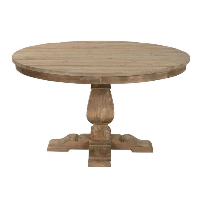Mesa de Comedor Home ESPRIT Madera Reciclada Madera de abeto 140 x 140 x 76 cm Mesa de Comedor Home ESPRIT Madera Reciclada Madera de abeto 140 x 140 x 76 cm