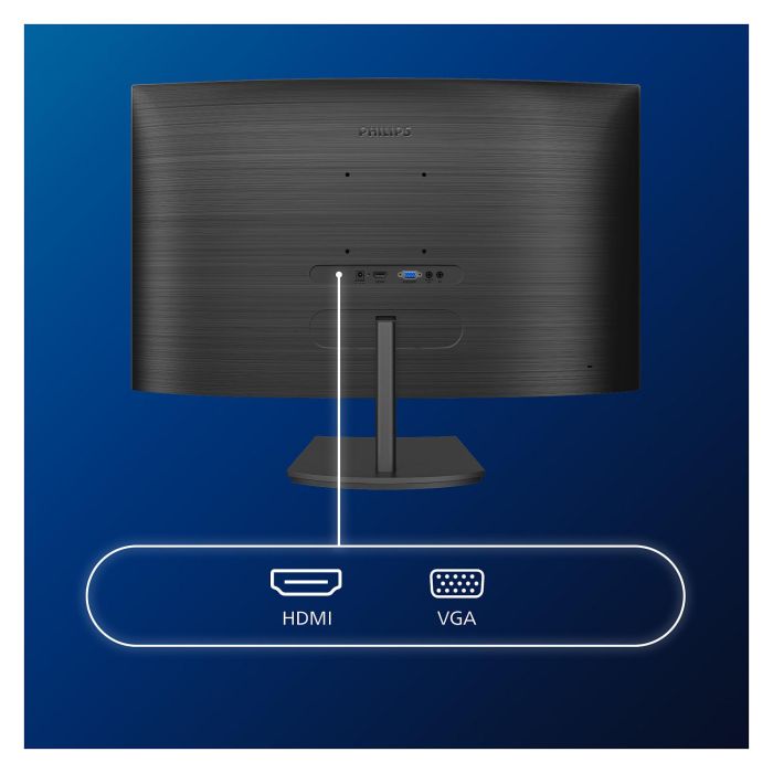 Philips 241E1SC Monitor 23.6" Full HD VA Curvo 1500R 4ms HDMI Negro 2