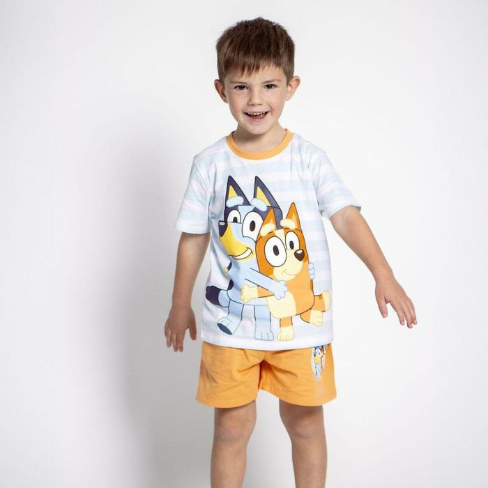 Pijama Infantil Bluey Azul claro 3