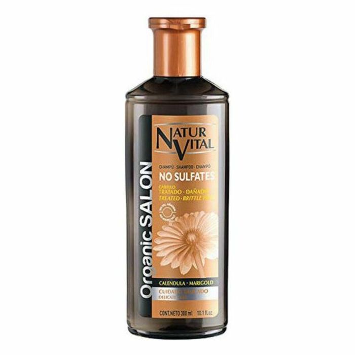 Natur Vital Organic Salon Champú Sin Sulfatos Cuidado Delicado