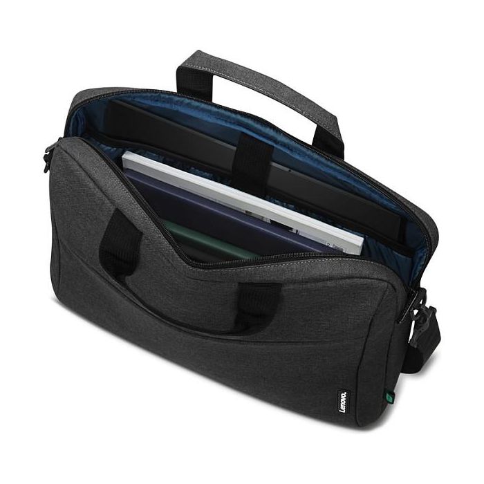 Lenovo Maletín Toploader para portátil de 15.6 pulgadas, Poliéster Negro 2