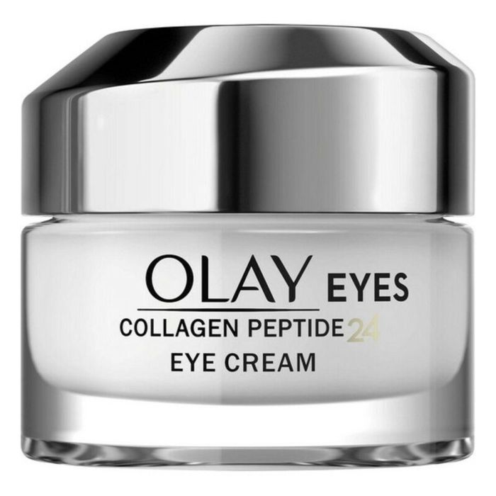 Olay REGENERIST COLLAGEN PEPTIDE24 Crema Contorno de Ojos con Péptidos de Colágeno y Vitamina B3, Hidratación Profunda para Todo Tipo de Pieles, 15 ml